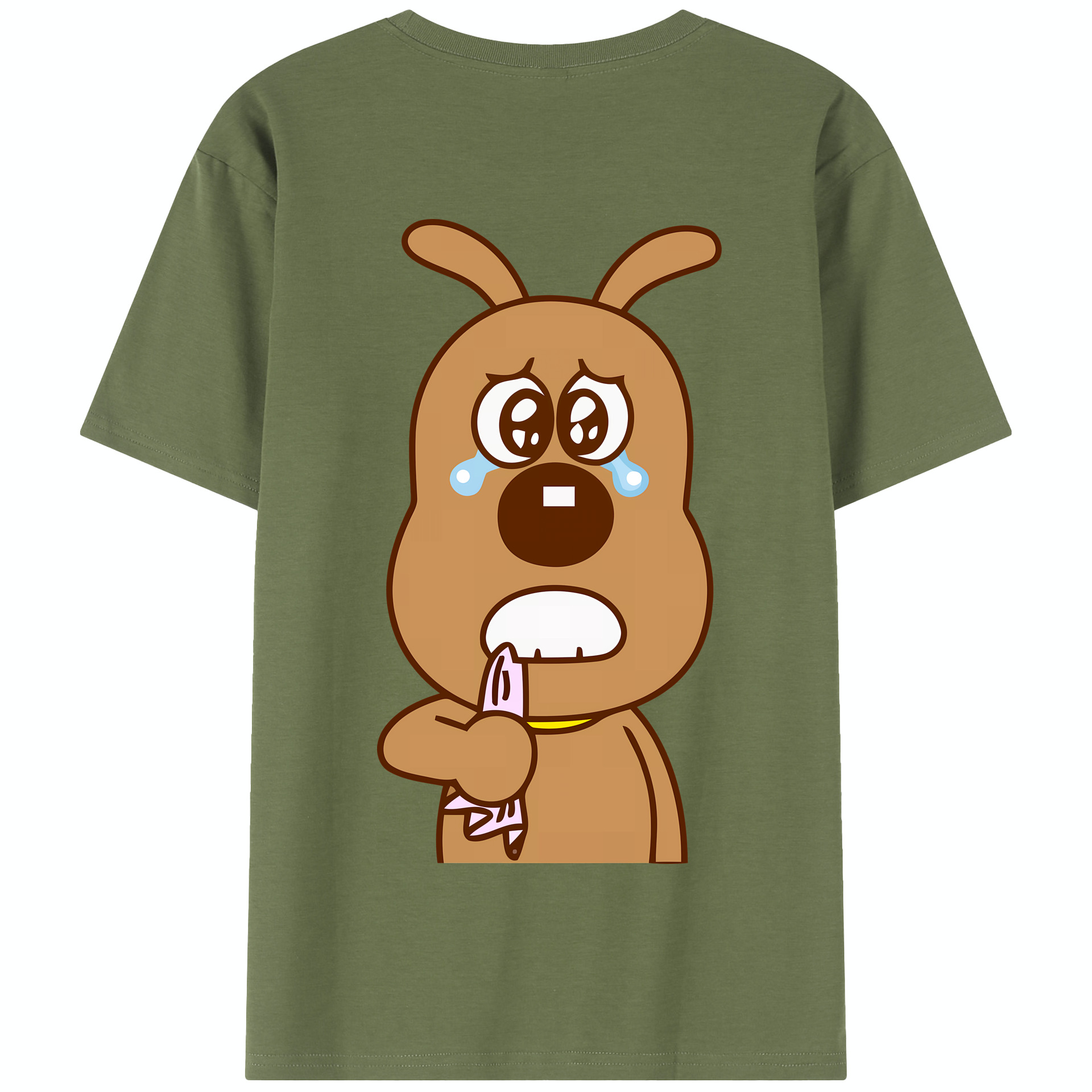 （画像用） アンパンマン Anpanman 綿100％半袖Tシャツ（背面プリント）